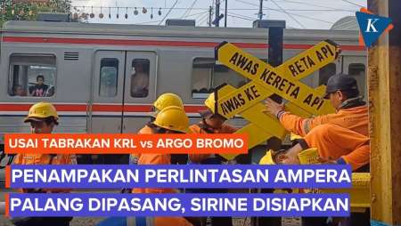 Sirine Perlintasan Kereta Bakal Dibangun Usai Tragedi KA Argo Bromo Tabrak KRL di Bekasi