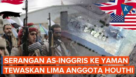 Houthi Yaman Bakal Balas Serangan AS-Inggris di Laut Merah