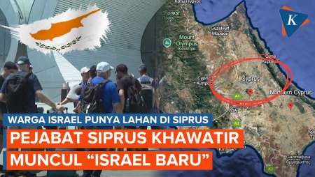 Diam-diam Israel Kuasai Lahan Strategis di Siprus, Pejabat Lokal Khawatir 