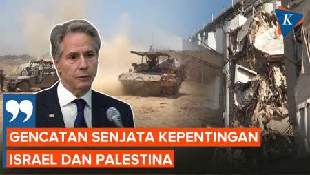 AS Sebut Gencatan Senjata Israel-Palestina Kepentingan Semua Pihak