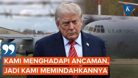 AS Tarik Pesawat Pengebom dari Inggris, Trump: Kami Terancam