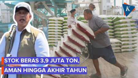 Bulog Pastikan Stok Beras Aman Hingga Akhir Tahun, Saat Ini Tersedia 3,9 Juta Ton