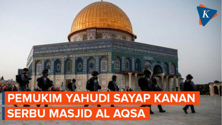 Masjid Al Aqsa Kembali Diserbu Pemukim Yahudi Sayap Kanan