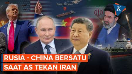 Rusia Merapat Ke China Di Tengah Tekanan AS Terhadap Iran Di Selat Hormuz