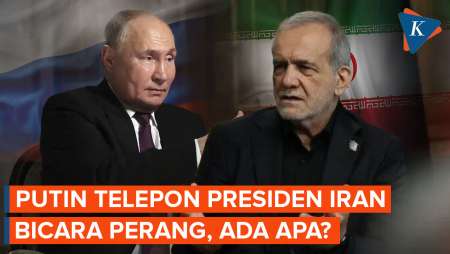 Putin Telepon Presiden Iran Untuk Bahas Soal Perang, Ada Apa?