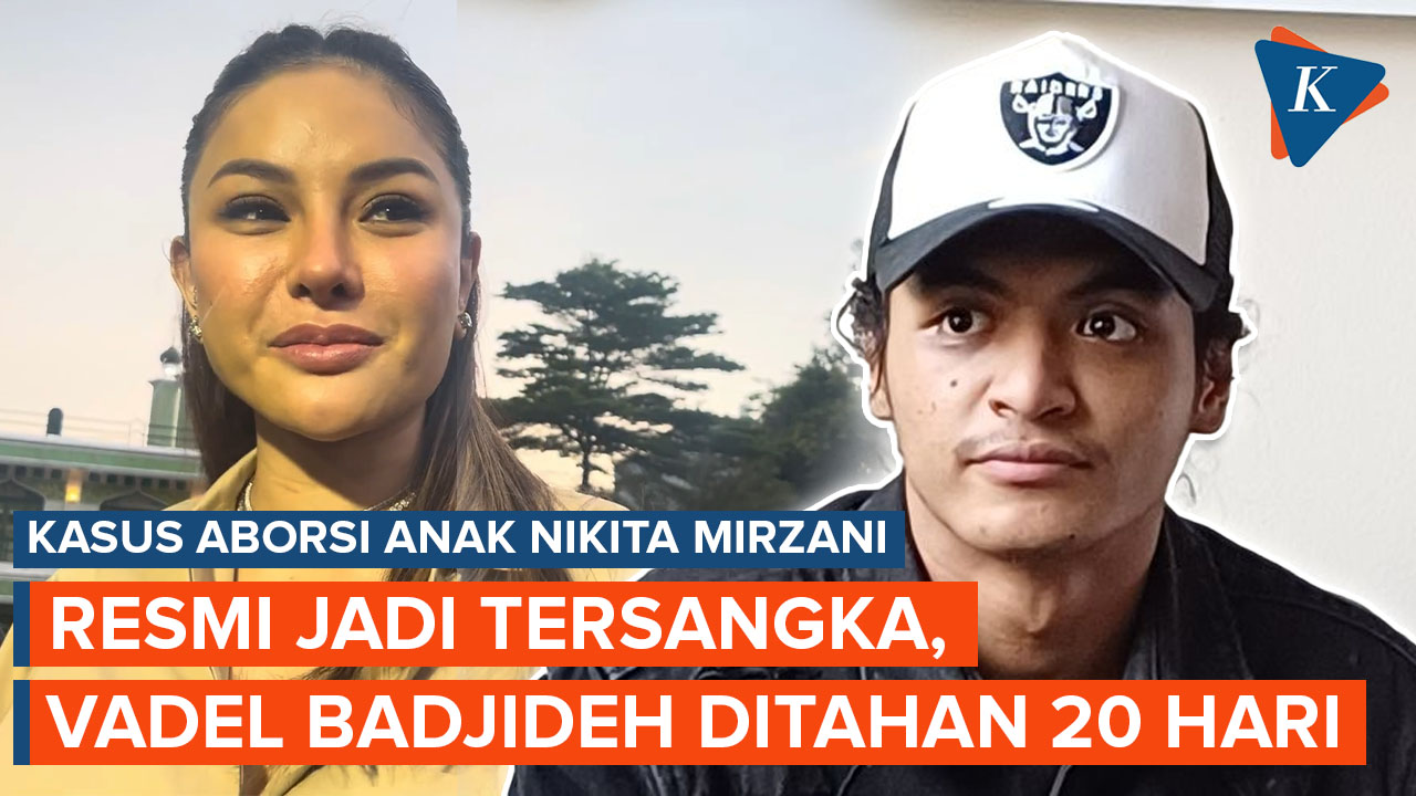 Vadel Badjideh Tersangka Dugaan Aborsi dan Persetubuhan Anak Nikita Mirzani