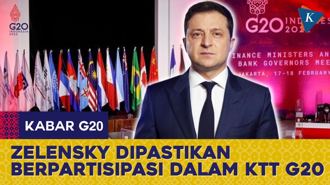 Dubes Ukraina Pastikan Zelensky Berpartisipasi dalam KTT G20