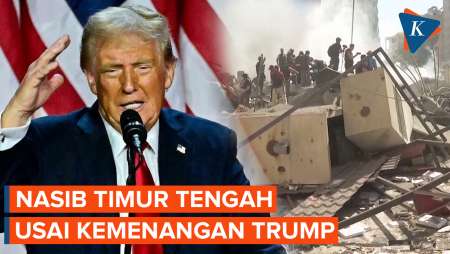 Donald Trump Menang Pemilu AS, Bagaimana Nasib Konflik Timur Tengah?