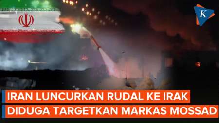 Tembak Rudal ke Irak, Garda Revolusi Iran Incar Markas Mossad?