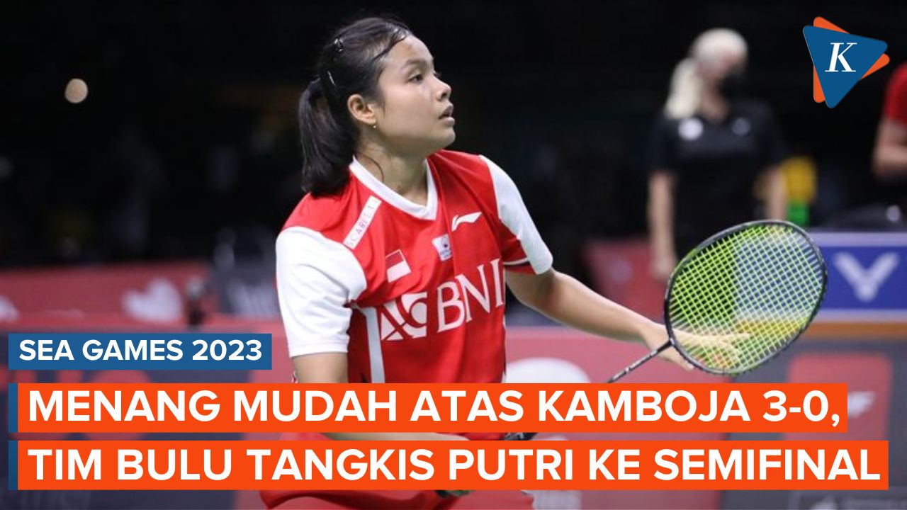Lumat Tuan Rumah 3-0, Tim Bulu Tangkis Indonesia Putri Mulus ke Semifinal SEA Games 2023