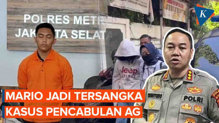 Mario Dandy  Resmi Jadi Tersangka Kasus Pencabulan AG