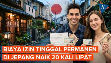 Biaya Izin Tinggal Permanen Di Jepang Naik 20 Kali Lipat, Ini Tarif Barunya