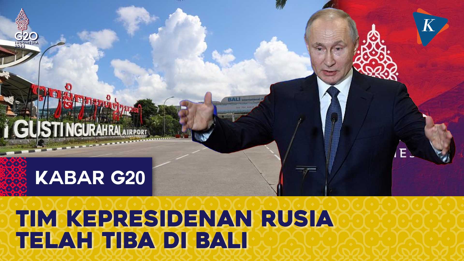 Tim Advance Kepresidenan Rusia Tiba di Bali