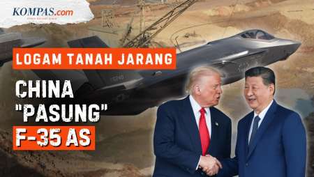 Logam Tanah Jarang China Laris, Nasib F-35 AS Kian Tragis