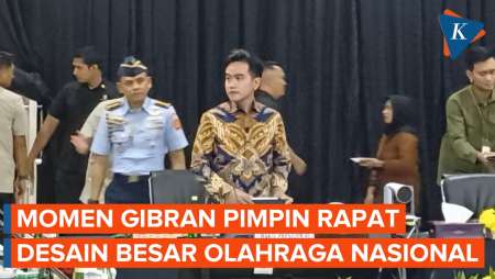 Gibran Pimpin Rapat Desain Besar Olahraga dengan Para Menteri, Erick Thohir dan Tito Hadir