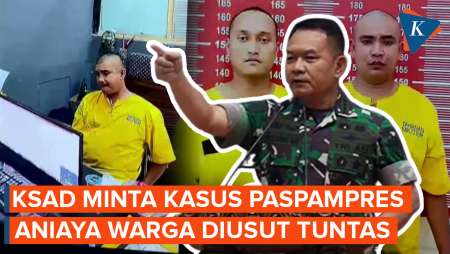 KSAD Perintahkan Puspom Usut Tuntas Kasus Paspampres Aniaya Warga Sampai Tewas