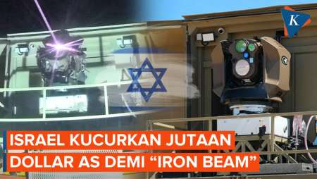 Israel Gelontorkan 530 Juta Dollar AS Demi Sistem Pertahanan Laser “Iron Beam”