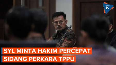 Minta Penyidikan Kasus TPPU Dipercepat, SYL: Umur Saya 70 Tahun, Sudah Makin Kurus