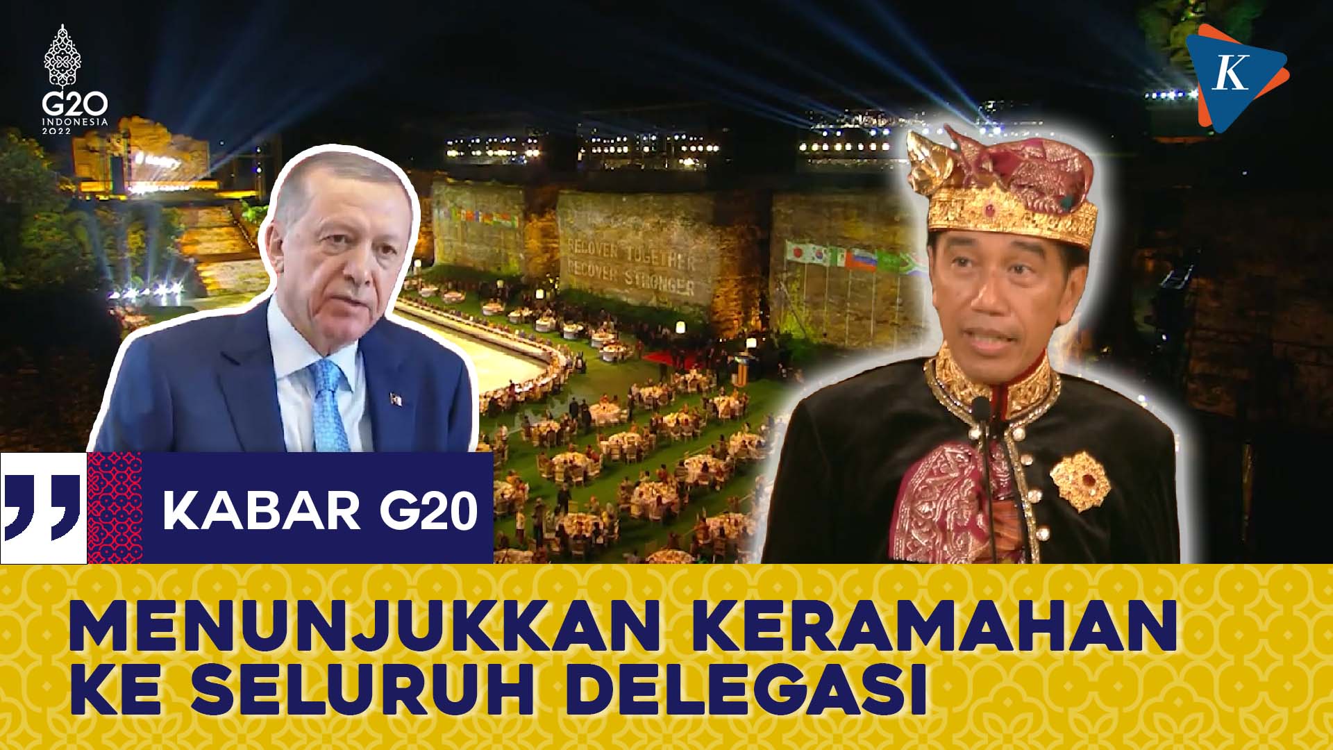 Erdogan Puji KTT G20 Indonesia Sukses di Tengah Tantangan Global