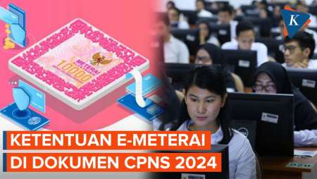 7 Hal yang Harus Diperhatikan Sebelum Bubuhkan E-Meterai di Dokumen CPNS 2024