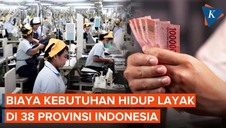 Biaya Kebutuhan Hidup Layak Di 38 Provinsi Indonesia, Yogyakarta Rp 4,6 Juta