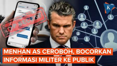 Menteri Perang Hegseth Ceroboh Pakai Aplikasi, Rahasia Operasi Militer AS Bocor!