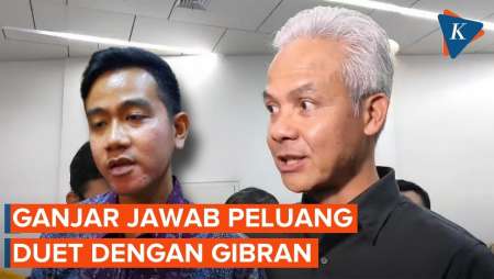 Ganjar Pranowo Buka Peluang Gibran Jadi Pendampingnya di Pilpres