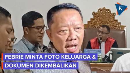 Febrie Adriansyah Minta Foto Keluarga dan Hal Pribadi Dikembalikan