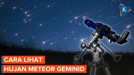 Puncak Hujan Meteor Geminid Terjadi Besok, Bisakah Dilihat di Indonesia?