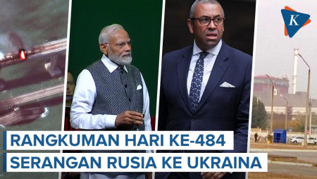 Serangan Ukraina Rusak Jembatan di Crimea dan India Sepenuhnya Siap Wujudkan Perdamaian Ukraina