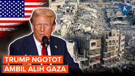 Trump Ngotot Gaza Akan Diserahkan Israel ke AS Usai Perang