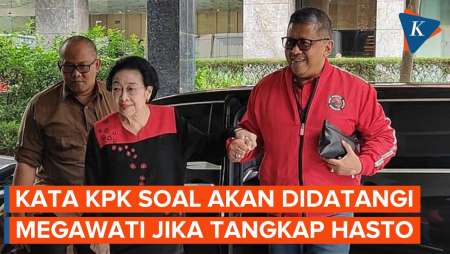 Respons KPK soal Megawati Bilang Akan Datang jika Hasto Ditangkap