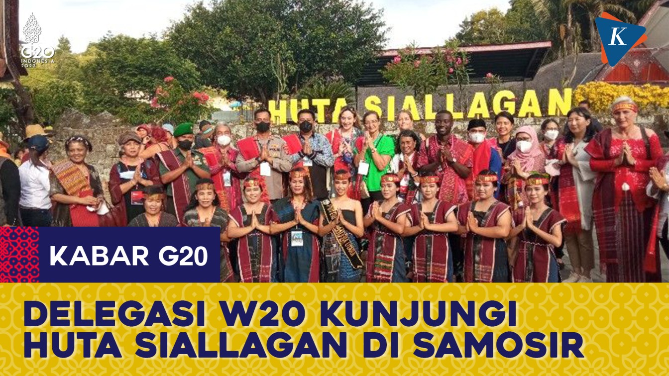 Menengok Huta Siallagan di Samosir, Tempat Wisata yang Dikunjungi Delegasi W20