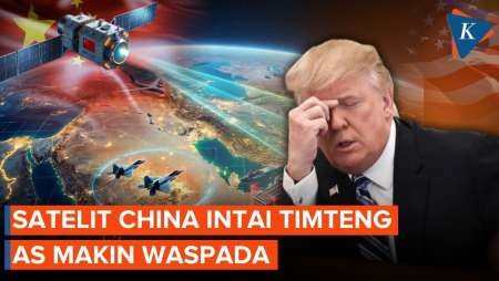 AS Ketar-ketir Satelit China Awasi Medan Perang Timur Tengah
