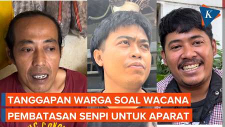 Tanggapan Warga soal Wacana Pembatasan Senjata Api untuk Aparat