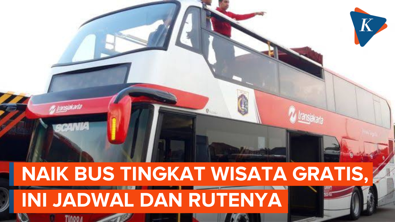 Bus Wisata Tingkat Jakarta Baru Layani Perjalanan Dua Rute
