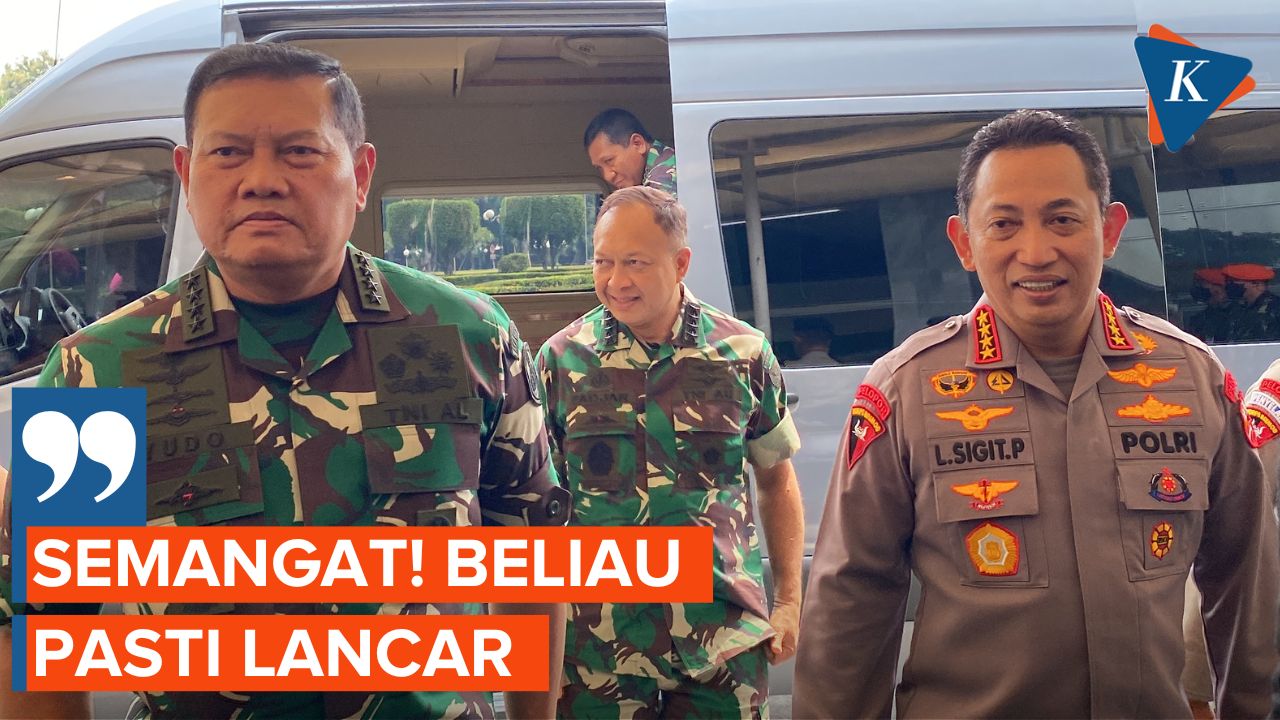 Didampingi Kapolri, Calon Panglima TNI Yudo Margono Tiba di Gedung DPR
