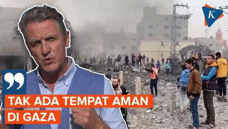 Israel Gempur Gaza dari Utara ke Selatan, Warga: Tak Ada Tempat Aman