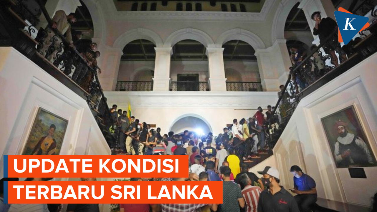 Alami Kebangkrutan, Warga Sri Lanka Duduki Istana hingga Presiden Melarikan Diri