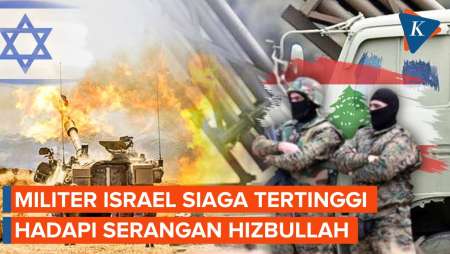 Militer Israel Siaga Penuh! Siap Hadapi Serangan Hizbullah