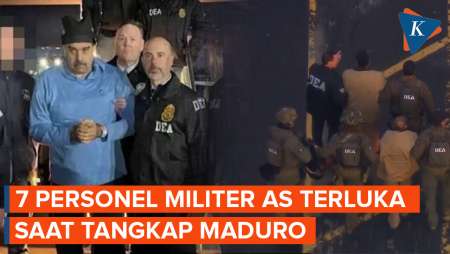 Tujuh Personel Militer AS Terluka Dalam Operasi Penangkapan Maduro Di Venezuela