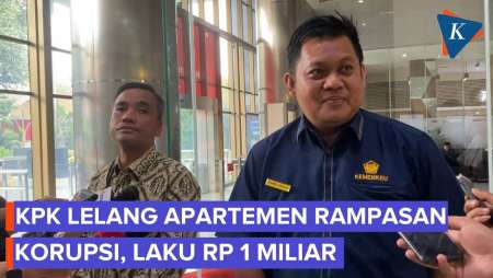 KPK Lelang Barang Rampasan Hasil Korupsi, Apartemen Laku Rp 1 Miliar
