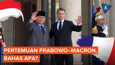 Prabowo Temui Macron Di Perancis, Apa Yang Dibahas?