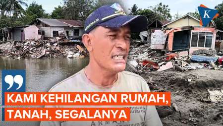 Jeritan Korban Banjir Aceh, Rumah Lenyap Tapi Belum Ada Tenda