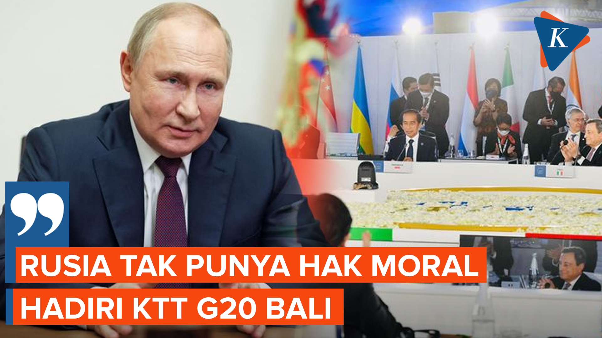 Komentar Inggris Usai Jokowi Pastikan Putin Hadiri KTT G20 Bali