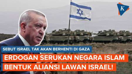 Erdogan Serukan Negara Islam Bentuk Aliansi Lawan Israel!