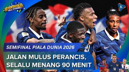 Perjalanan Perancis Ke Semifinal Piala Dunia 2026, Rekor Sempurna Les Bleus