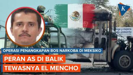 Peran AS di Balik Tewasnya El Mencho Bos Kartel Narkoba Meksiko 