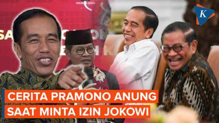 Jokowi Tertawa Terbahak-bahak saat Pramono Minta Izin Maju Pilkada Jakarta