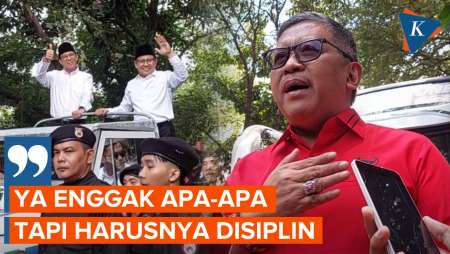 Anies-Muhaimin Lewati Rumah Megawati Saat Daftar ke KPU, Hasto: Ya Boleh